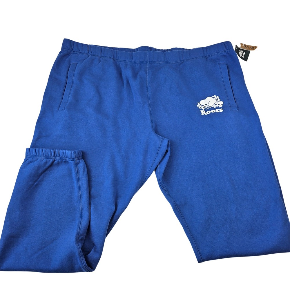 Roots original sweatpant drawstring, oxford blue nwt, size 3x - Picture 2 of 6